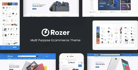 Rozer Digital eCommerce WordPress Theme